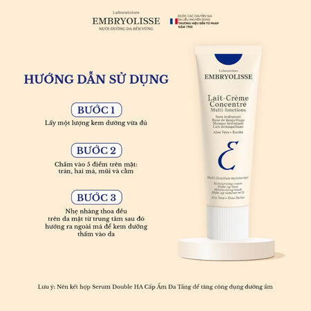 Sữa Dưỡng Ẩm Embryolisse Siêu Phục Hồi Da - Ảnh 4
