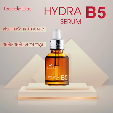 Serum GoodnDoc Dưỡng Ẩm, Hỗ Trợ Phục Hồi Da 30ml Hydra B5 Serum - Ảnh 3