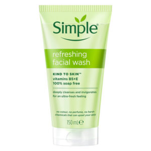 Sữa Rửa Mặt Simple Giúp Da Sạch Thoáng 150ml