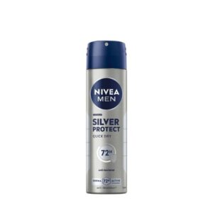 Xịt Khử Mùi Silver Protect Phân Tử Bạc Nivea Men 150M